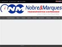Tablet Screenshot of nobreemarques.com